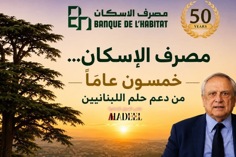 خاص الهديل: مصرف الإسكان… خمسون عاماً من دعم حلم اللبنانيين