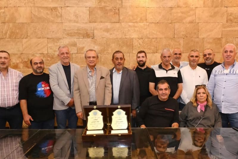 حبيب يكرّم مختارَين من الميناء انتُخبا في رابطة مخاتير طرابلس