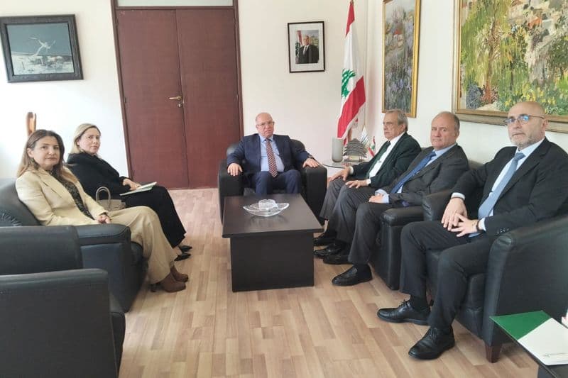 حبيب يُطلع وزير العمل على نشاط مصرف الإسكان